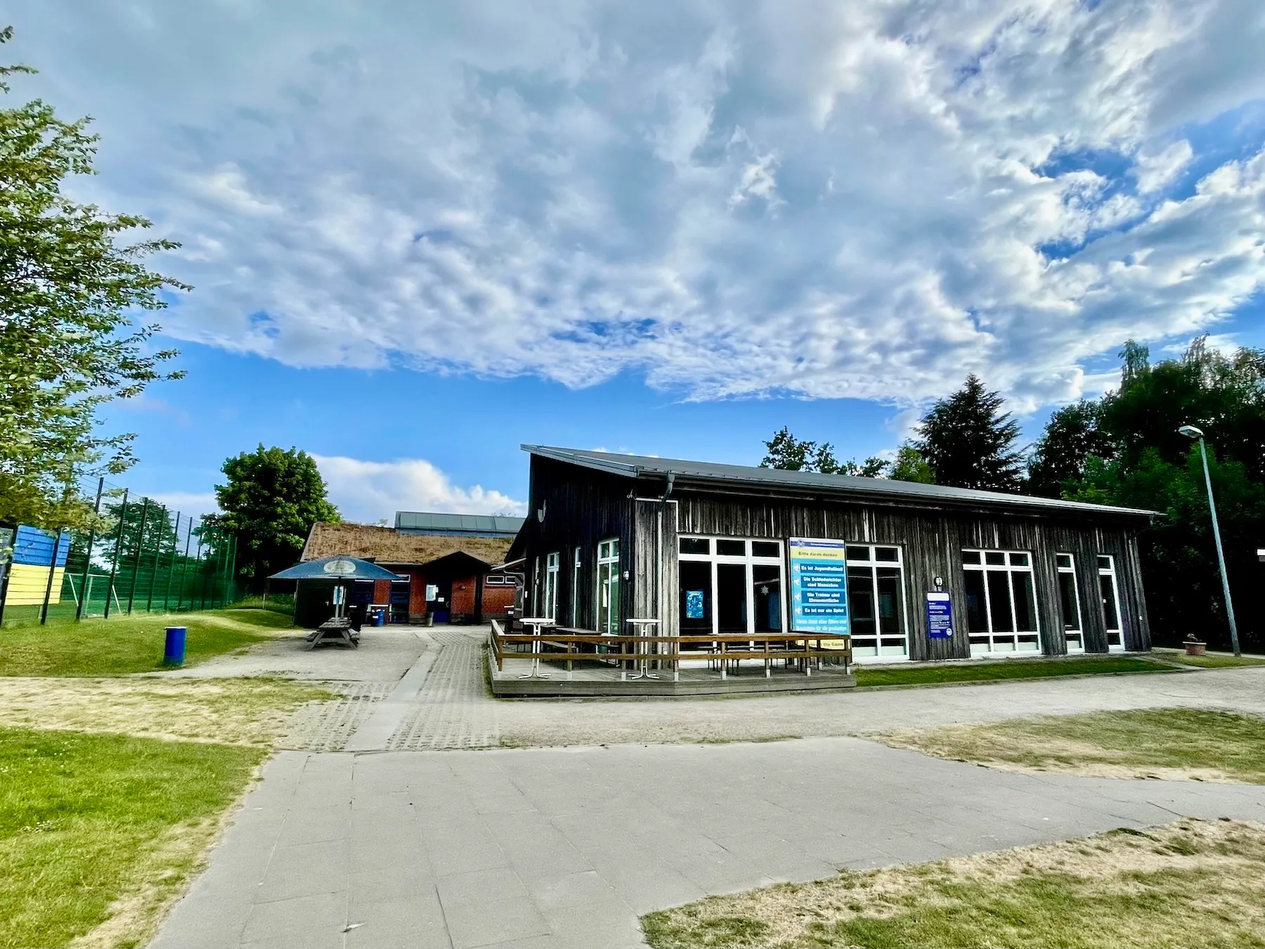 Das Vereinshaus des SSC Hagen Ahrensburg